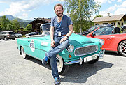 Samuel Finzi im Skoda (©Fotos: Sabine Brauer Photos für Volkswagen)